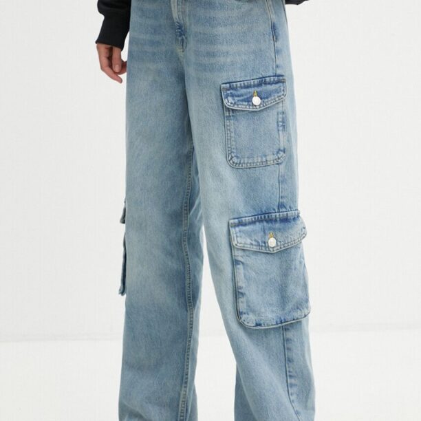 Moschino Jeans jeansi femei high waist