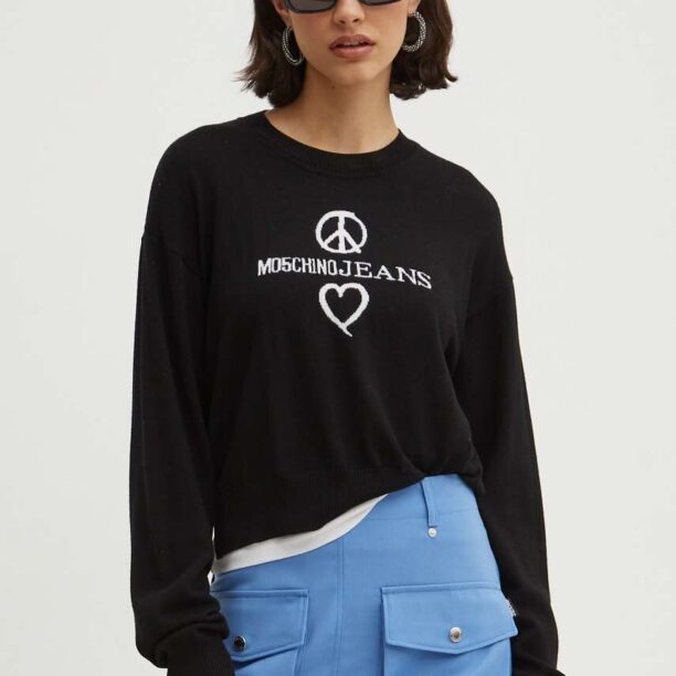 Moschino Jeans pulover de lana femei