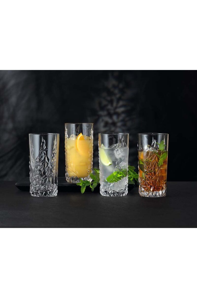 Nachtmann set de pahare pentru bauturi Sculpture Longdrink 420 ml 4-pack preţ