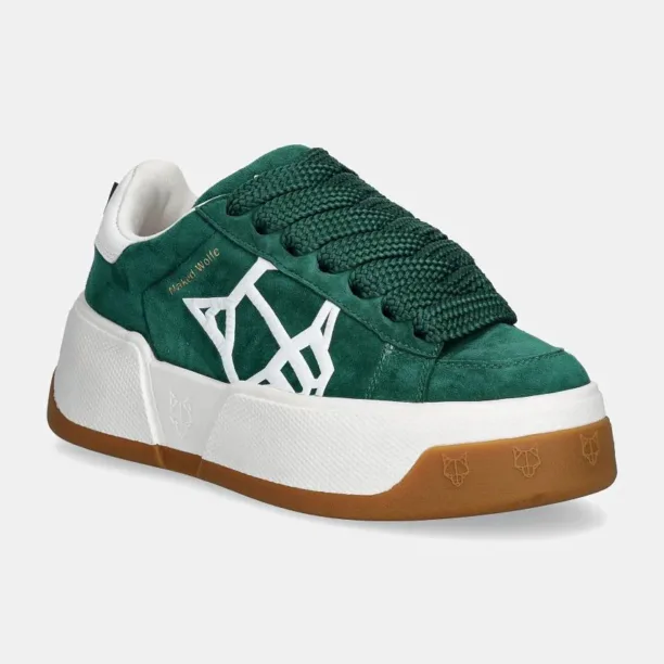 Naked Wolfe sneakers Sound culoarea verde