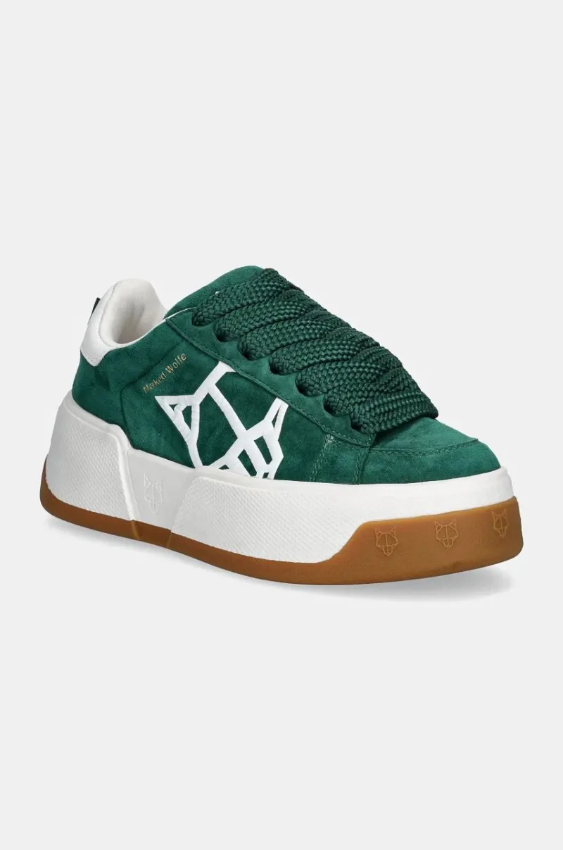 Naked Wolfe sneakers Sound culoarea verde