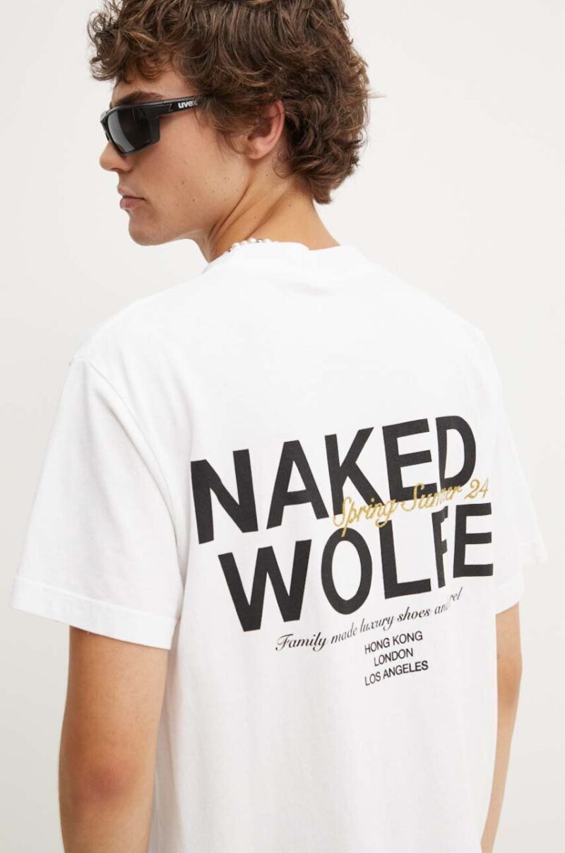 Naked Wolfe tricou din bumbac barbati