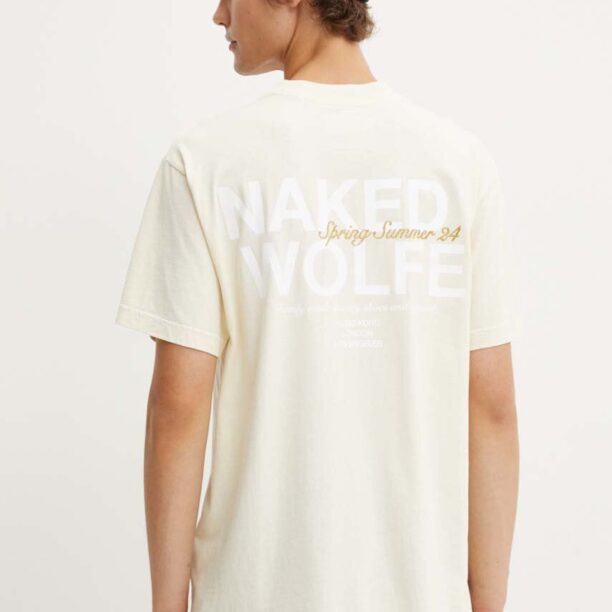 Naked Wolfe tricou din bumbac barbati