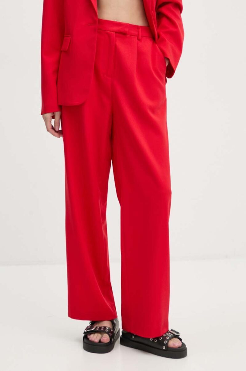 Never Fully Dressed pantaloni Red Sundazed Roamance arden Trousers femei