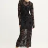 Never Fully Dressed rochie Swallow Romance Soho culoarea negru