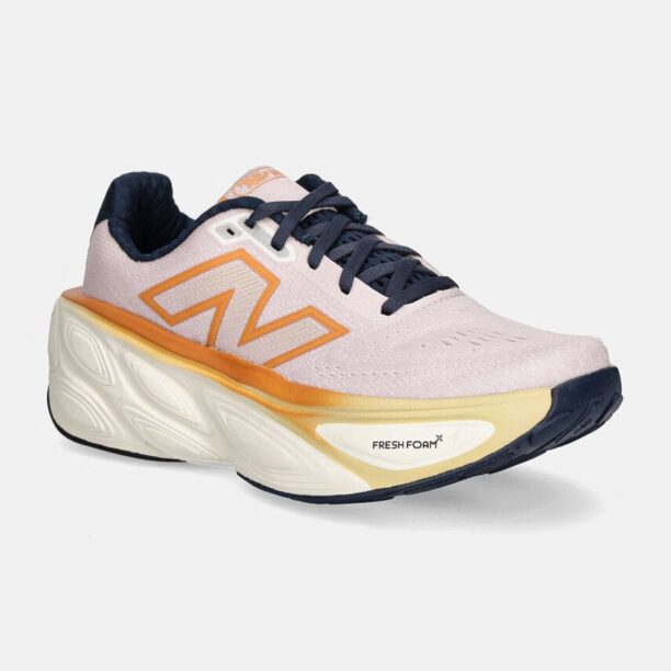 New Balance pantofi de alergat Fresh Foam X More v5 culoarea roz