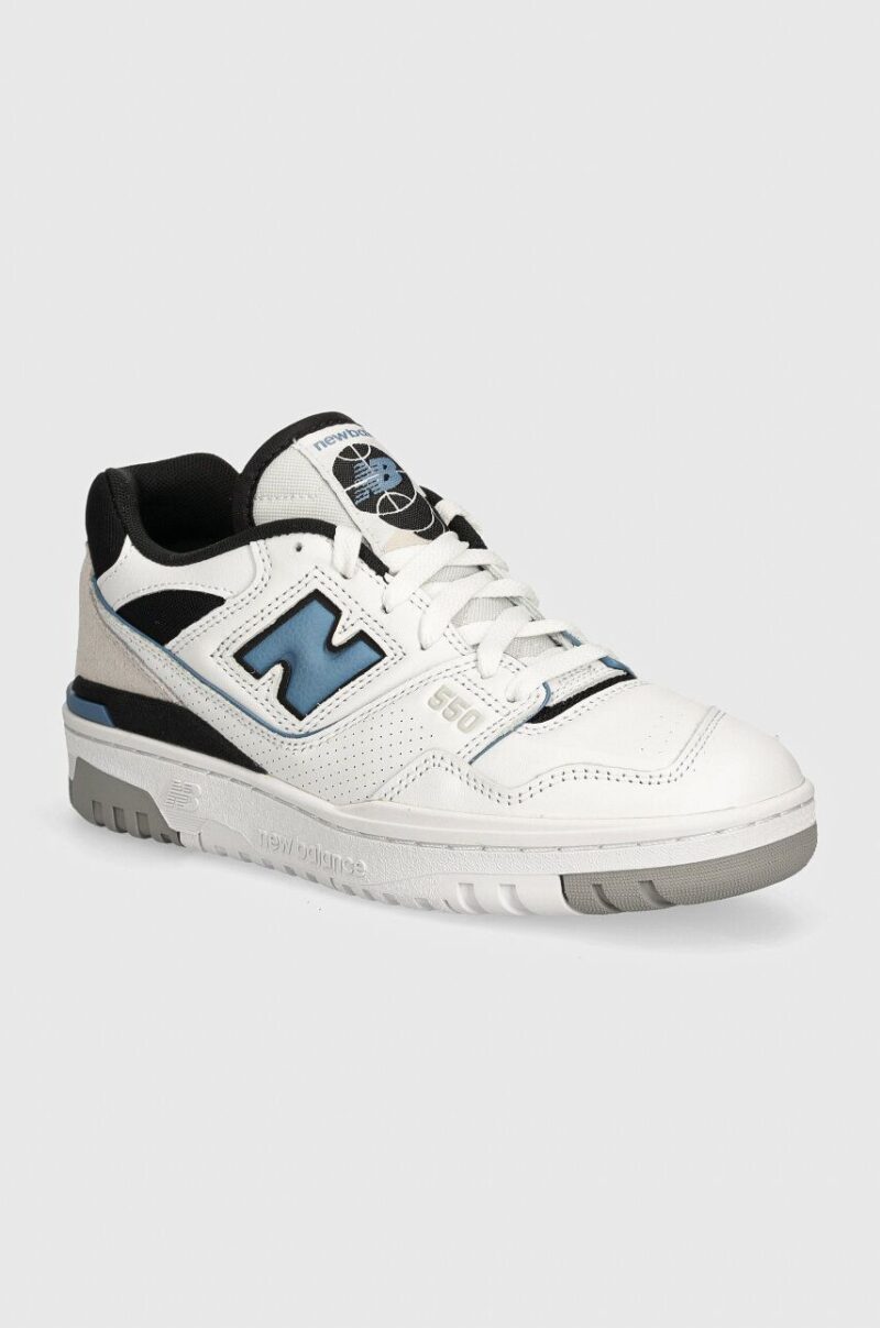 New Balance sneakers 550 culoarea alb