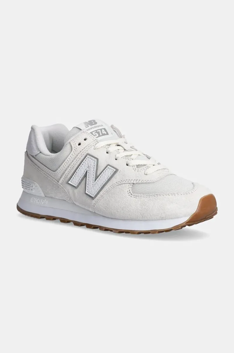 New Balance sneakers 574 culoarea alb