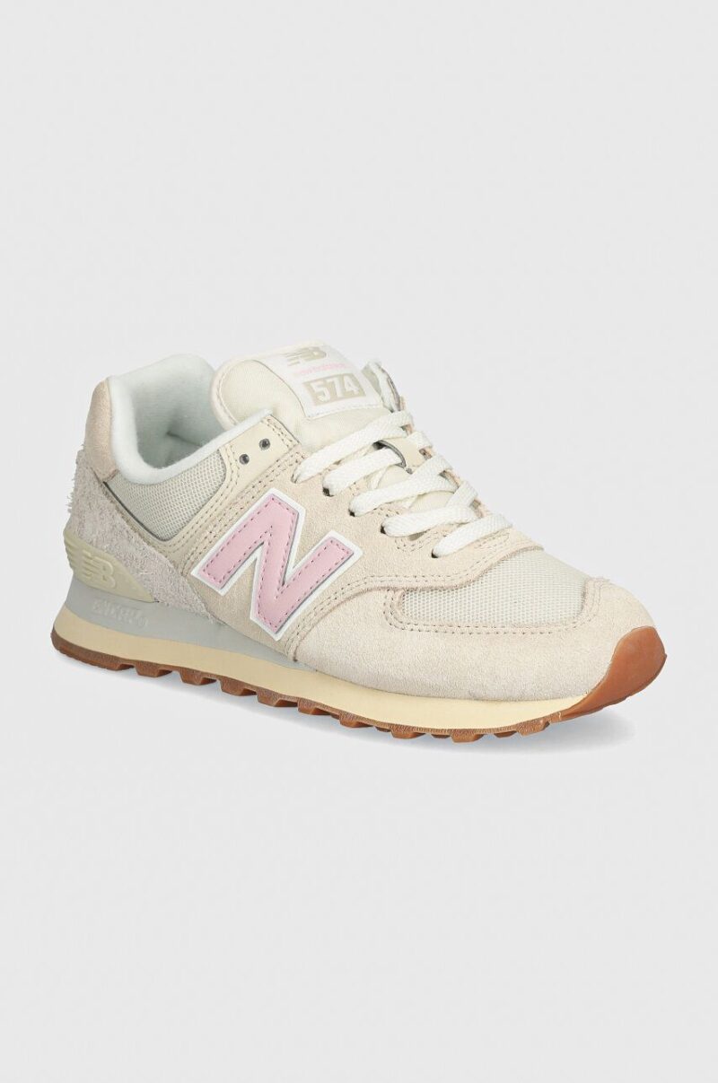 New Balance sneakers 574 culoarea bej