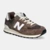 New Balance sneakers 574 culoarea maro