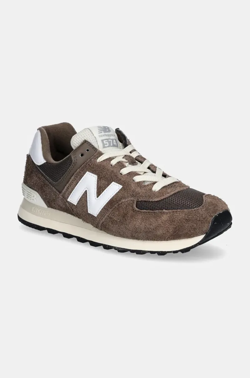 New Balance sneakers 574 culoarea maro