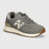 New Balance sneakers din piele intoarsă 574 culoarea gri