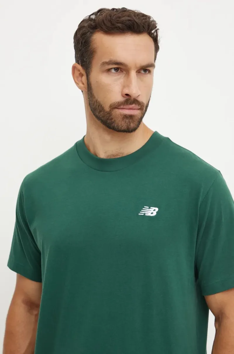 New Balance tricou din bumbac barbati