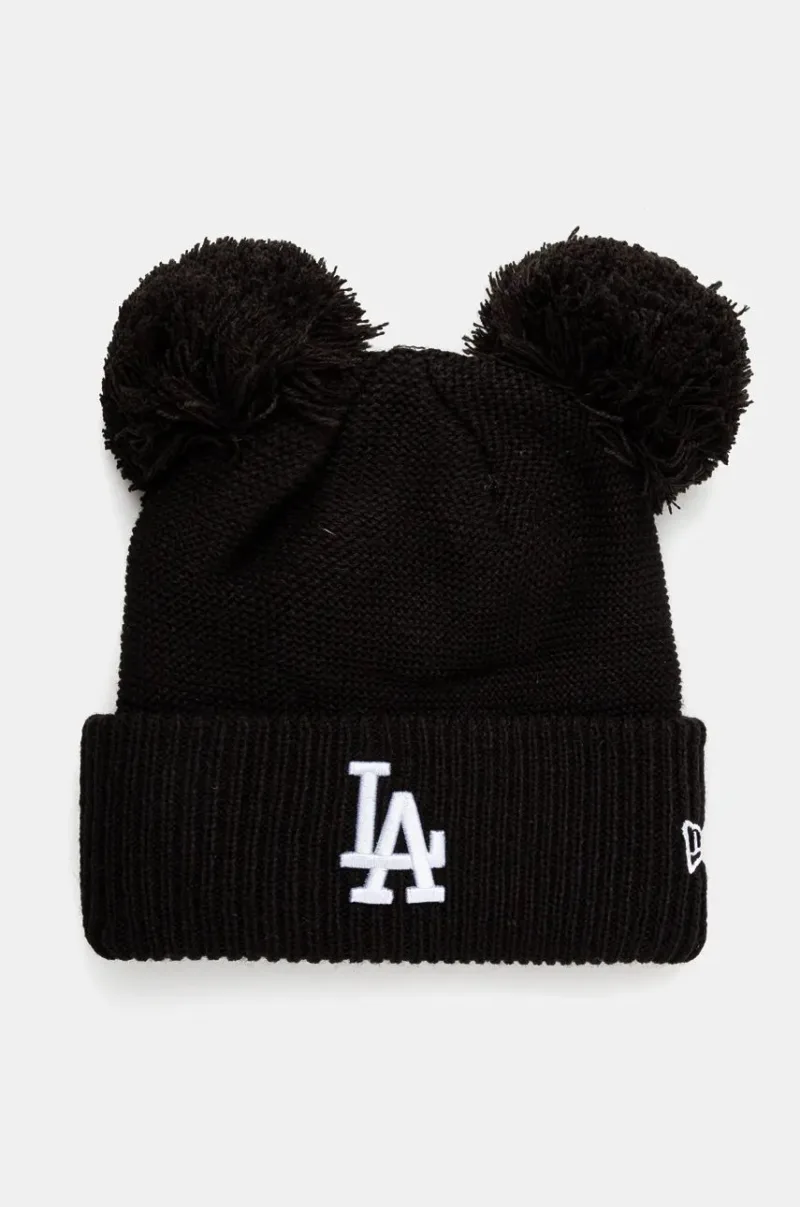 New Era caciula LOS ANGELES DODGERS culoarea negru