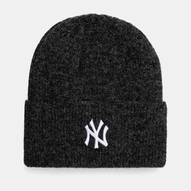 New Era caciula din amestec de lana NEW YORK YANKEES culoarea gri