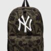 New Era rucsac AOP NEW YORK YANKEES culoarea verde