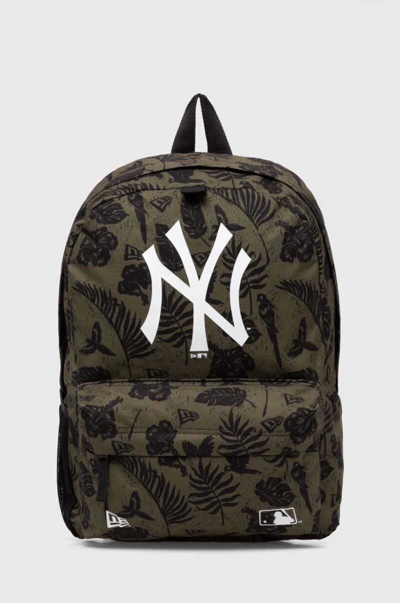 New Era rucsac AOP NEW YORK YANKEES culoarea verde