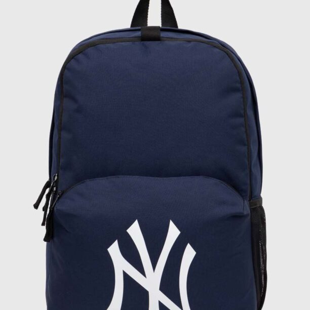 New Era rucsac MLB NEW YORK YANKEES culoarea albastru marin