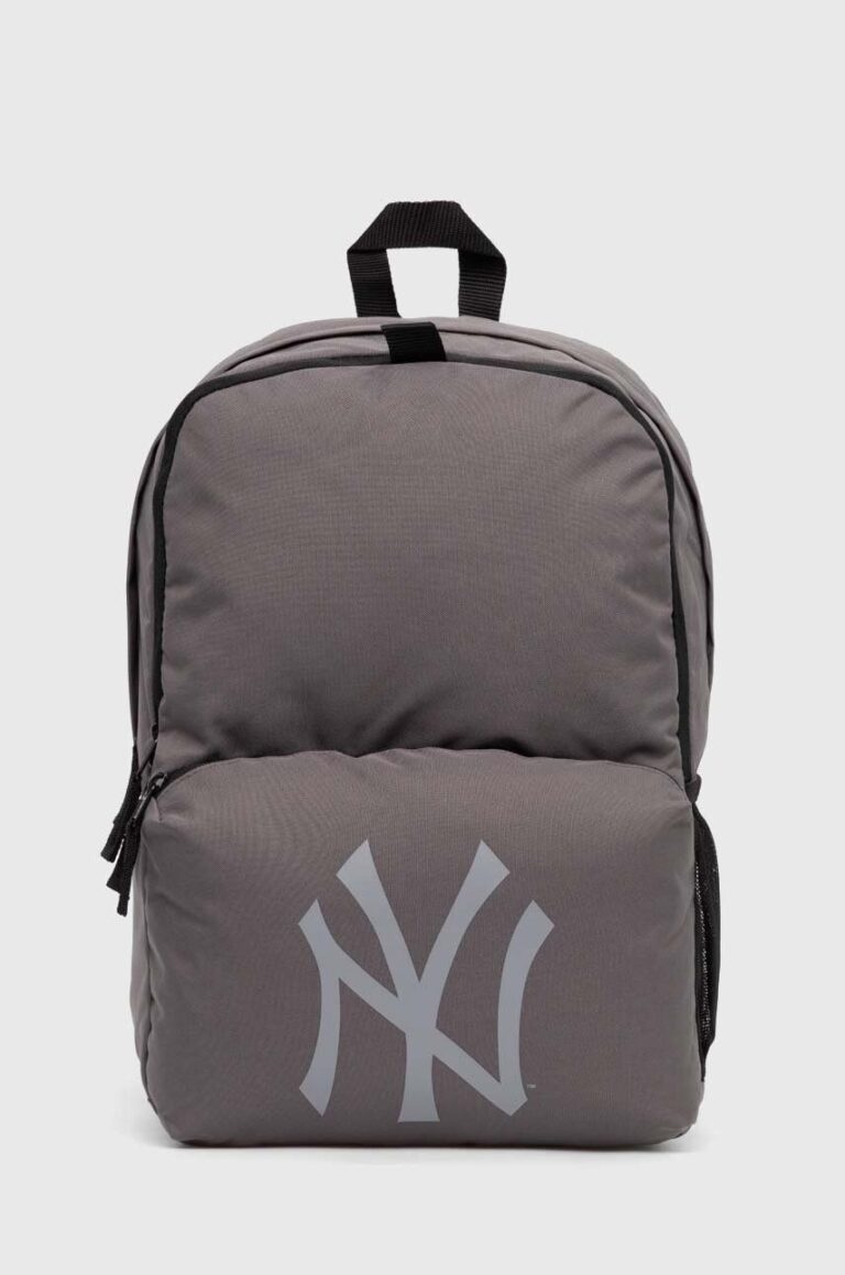 New Era rucsac MLB NEW YORK YANKEES culoarea gri