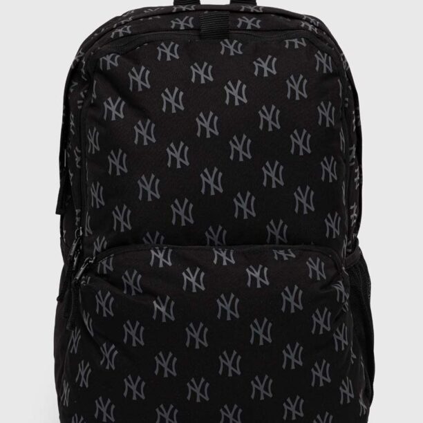 New Era rucsac MONOGRAM NEW YORK YANKEES culoarea negru