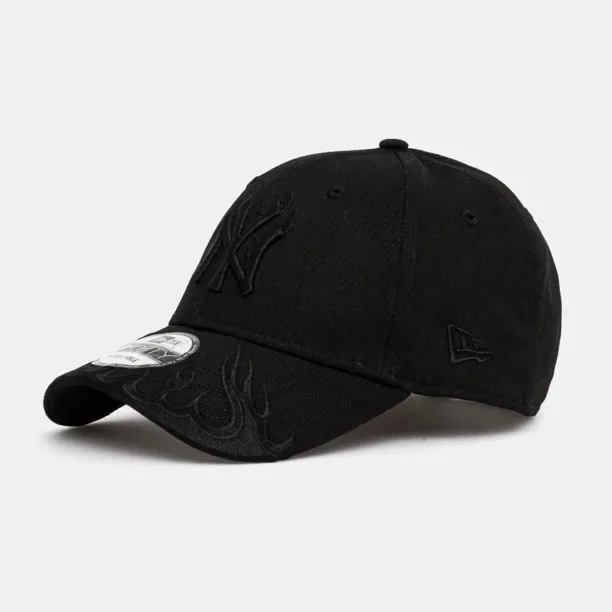 New Era șapcă de baseball din bumbac NEW YORK YANKEES culoarea negru