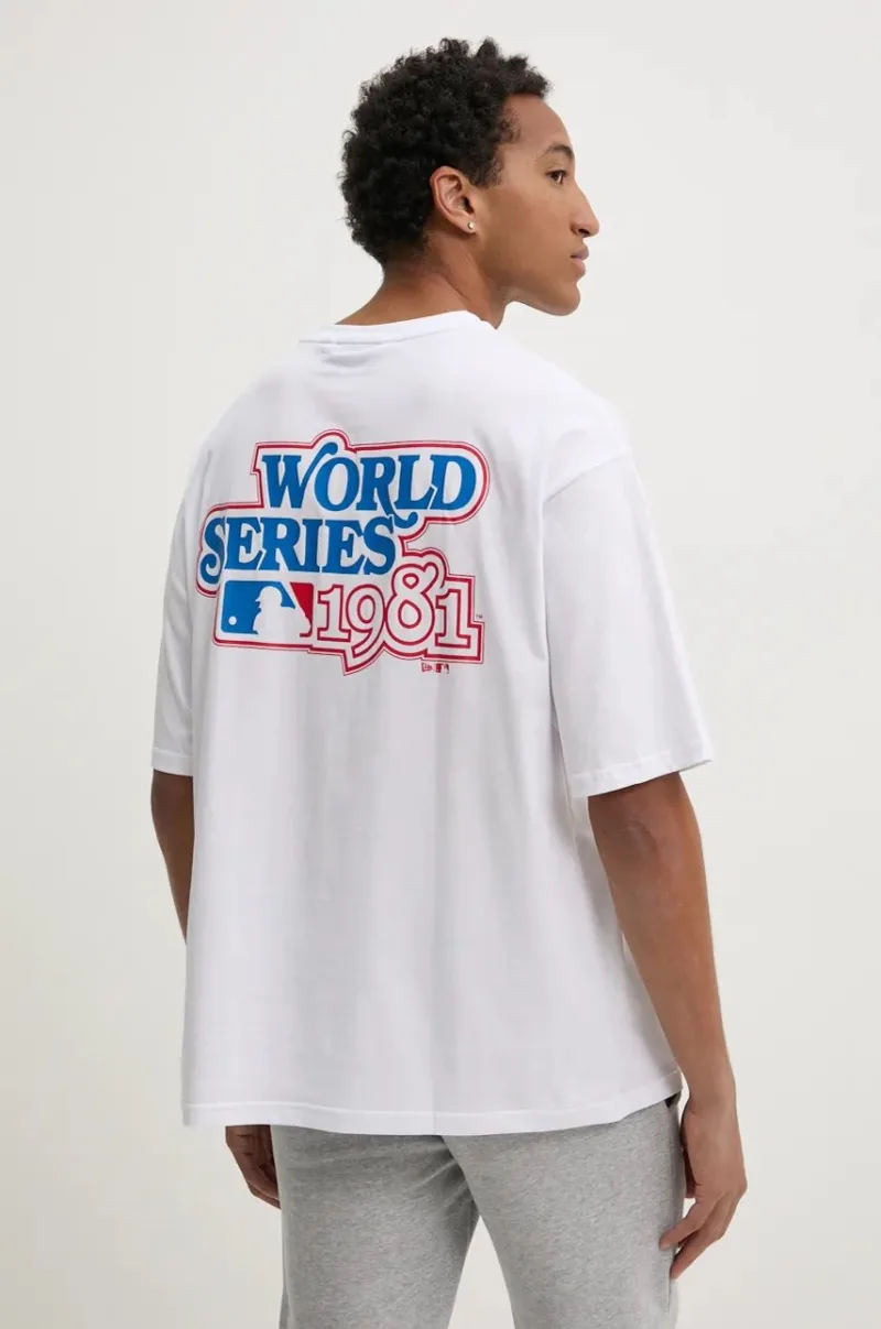 New Era tricou din bumbac LOS ANGELES DODGERS barbati