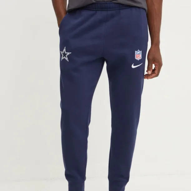 Nike pantaloni de trening Dallas Cowboys culoarea albastru marin