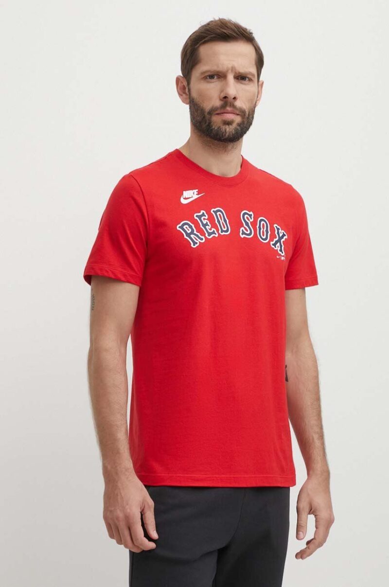 Nike tricou din bumbac Boston Red Sox barbati