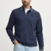 North Sails longsleeve din bumbac culoarea albastru marin