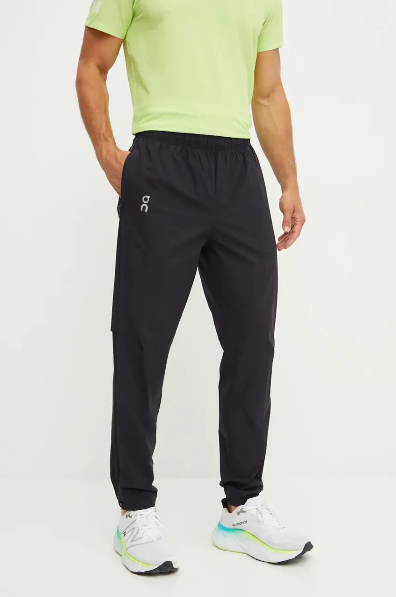 ON running pantaloni de alergare Core culoarea negru