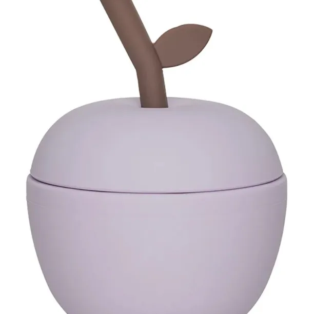 OYOY cană cu capac Apple Cup 120 ml