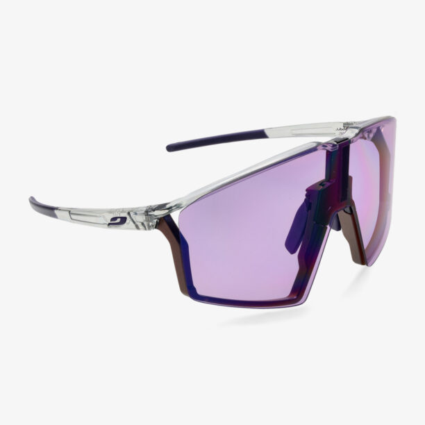 Original Ochelari ciclism Julbo Edge - Spectron 1 - translucent gray/purple