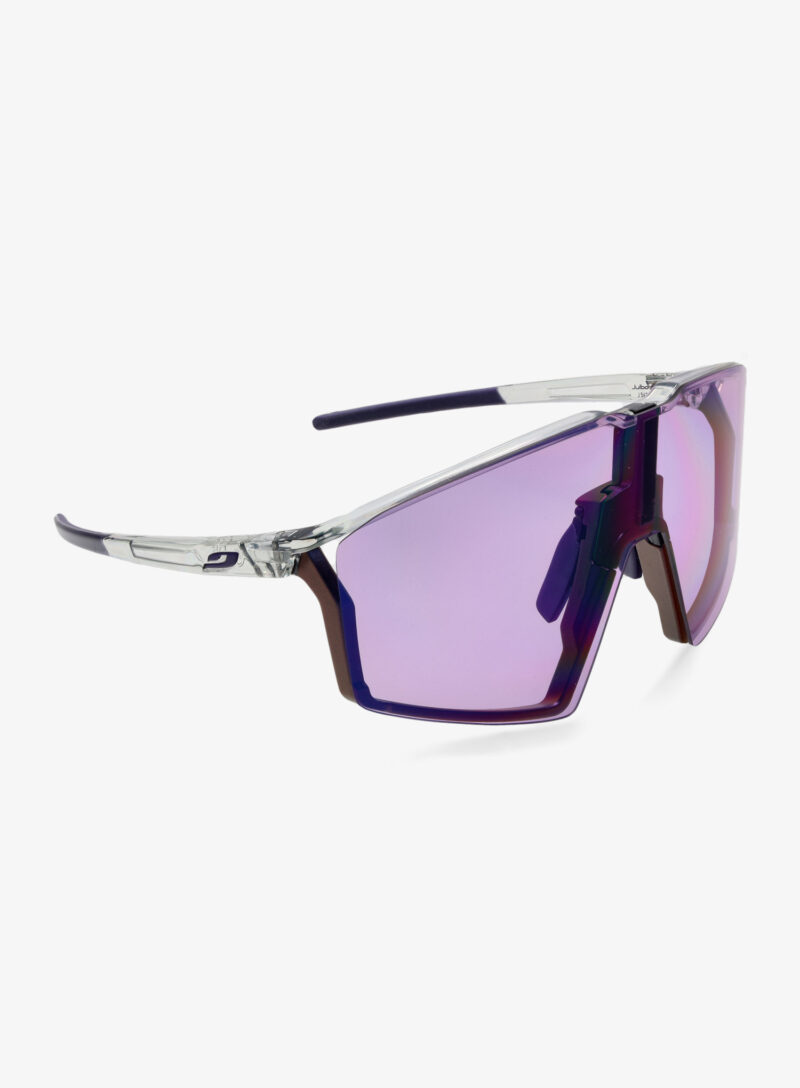 Original Ochelari ciclism Julbo Edge - Spectron 1 - translucent gray/purple