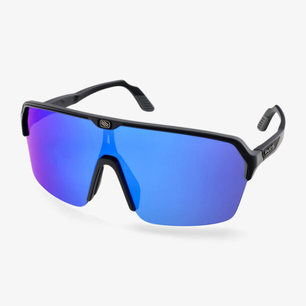 Ochelari ciclism Rudy Project Spinshield Air - black matte/multilaser blue