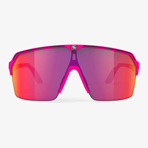 Ochelari ciclism Rudy Project Spinshield Air - pink fluo matte/multilaser red preţ