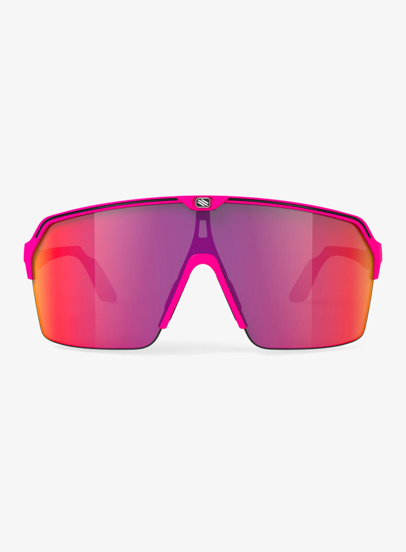 Ochelari ciclism Rudy Project Spinshield Air - pink fluo matte/multilaser red preţ