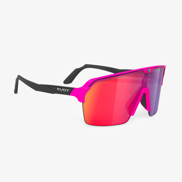 Ochelari ciclism Rudy Project Spinshield Air - pink fluo matte/multilaser red