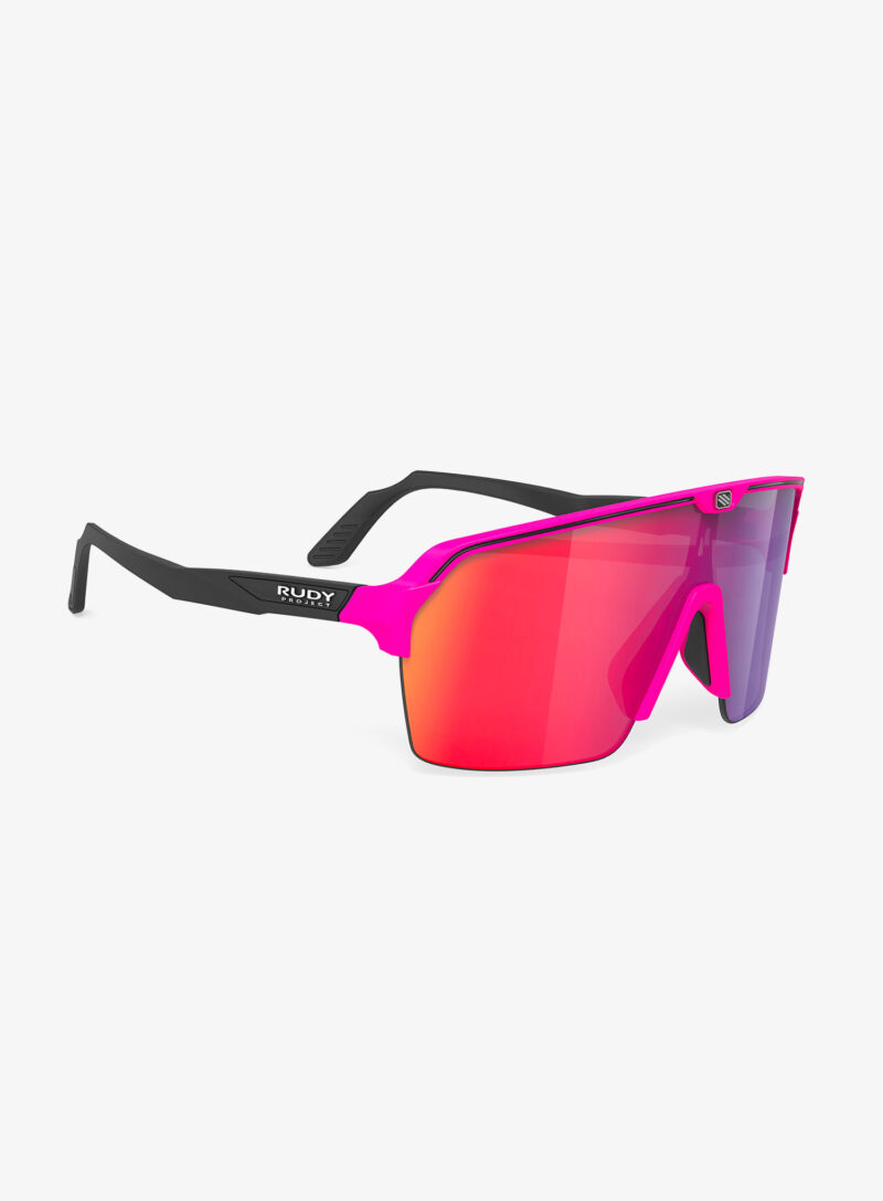 Ochelari ciclism Rudy Project Spinshield Air - pink fluo matte/multilaser red