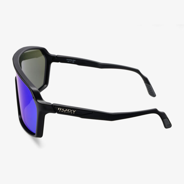 Cumpăra Ochelari ciclism Rudy Project Spinshield - black matte/multilaser blue