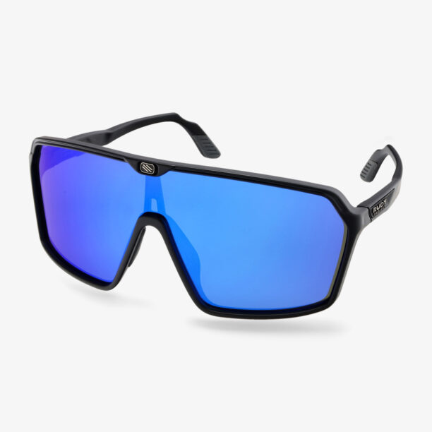 Ochelari ciclism Rudy Project Spinshield - black matte/multilaser blue