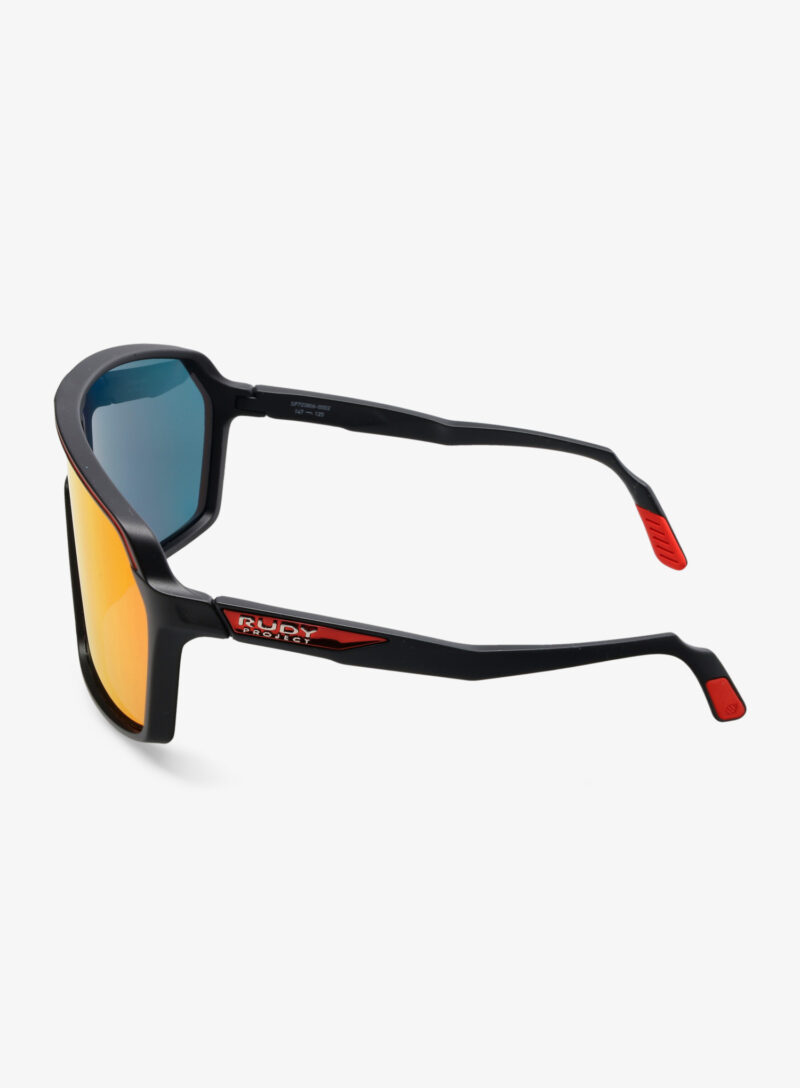 Cumpăra Ochelari ciclism Rudy Project Spinshield - black matte/multilaser red