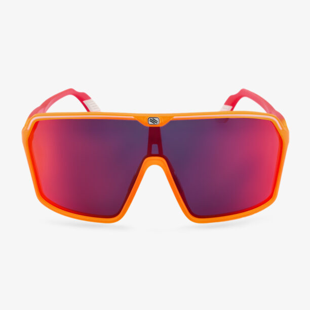 Ochelari ciclism Rudy Project Spinshield - mandarin fade/multilaser red preţ