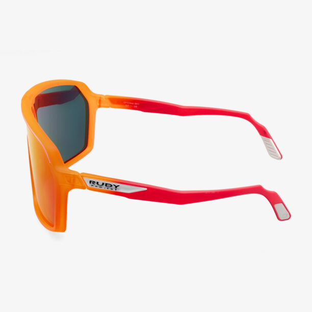 Cumpăra Ochelari ciclism Rudy Project Spinshield - mandarin fade/multilaser red