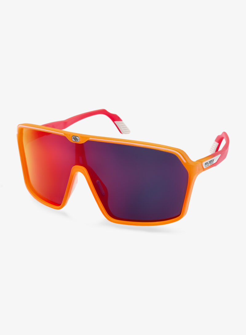 Ochelari ciclism Rudy Project Spinshield - mandarin fade/multilaser red