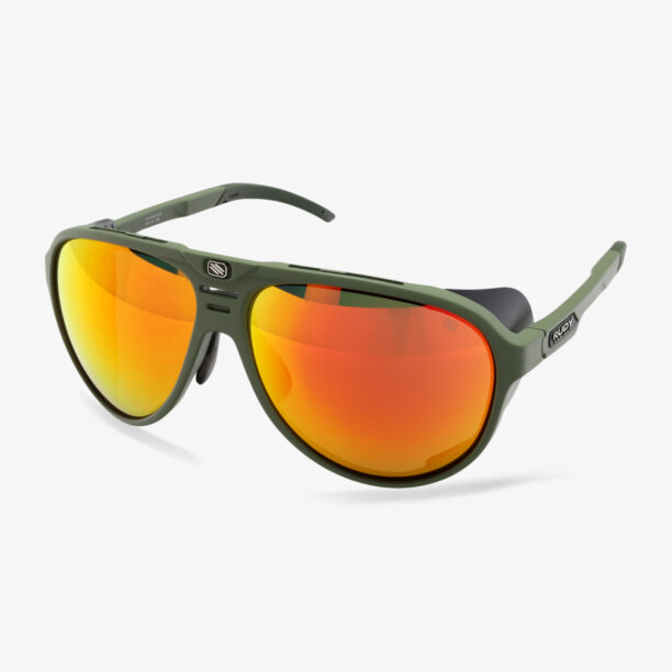 Ochelari ciclism Rudy Project Stardash - multilaser orange/olive matte