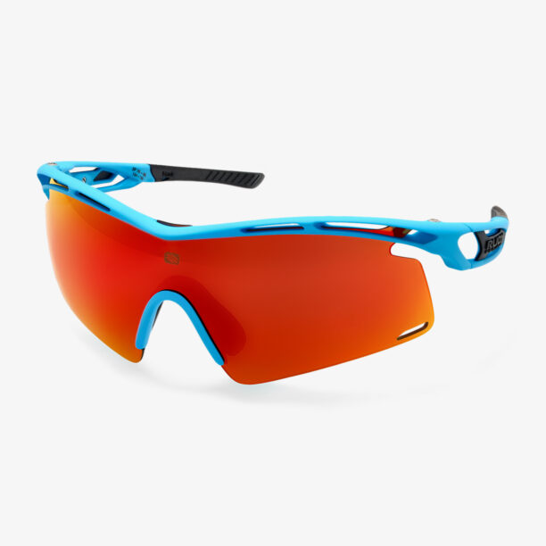 Ochelari ciclism Rudy Project Tralyx+ - azur matte/multilaser orange