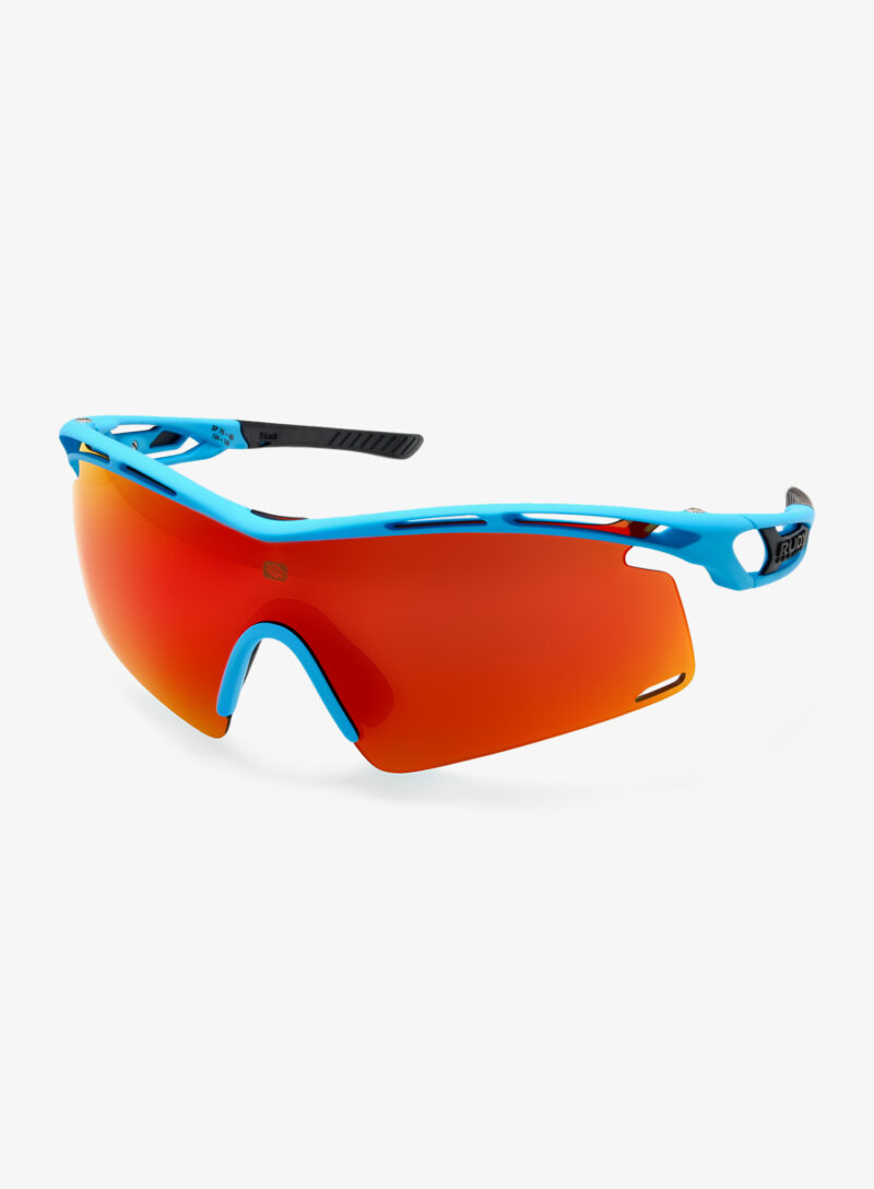 Ochelari ciclism Rudy Project Tralyx+ - azur matte/multilaser orange