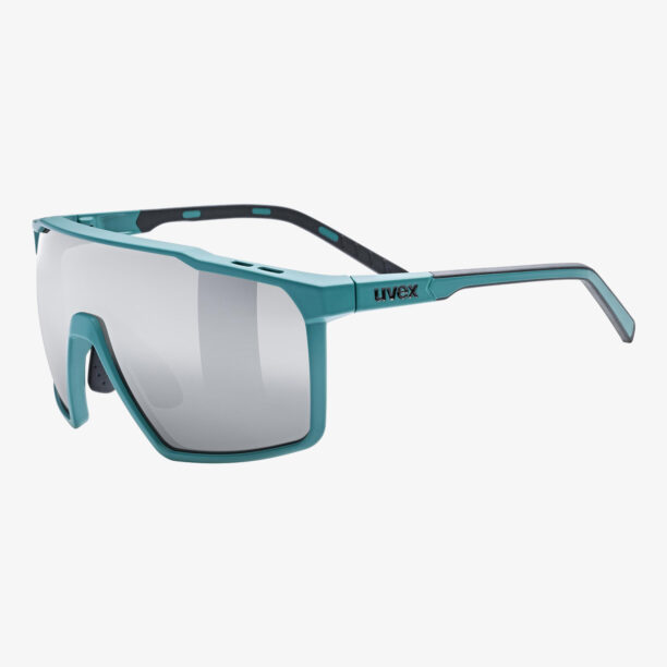 Ochelari ciclism Uvex MTN Perform S - teal mat/mir.silver