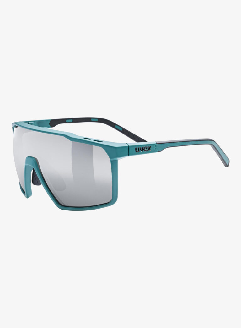 Ochelari ciclism Uvex MTN Perform S - teal mat/mir.silver