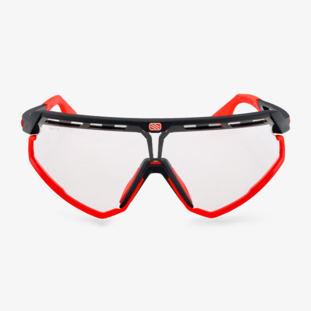 Ochelari ciclism fotocromatici Rudy Project Defender - black/red/photochromic 2 red preţ